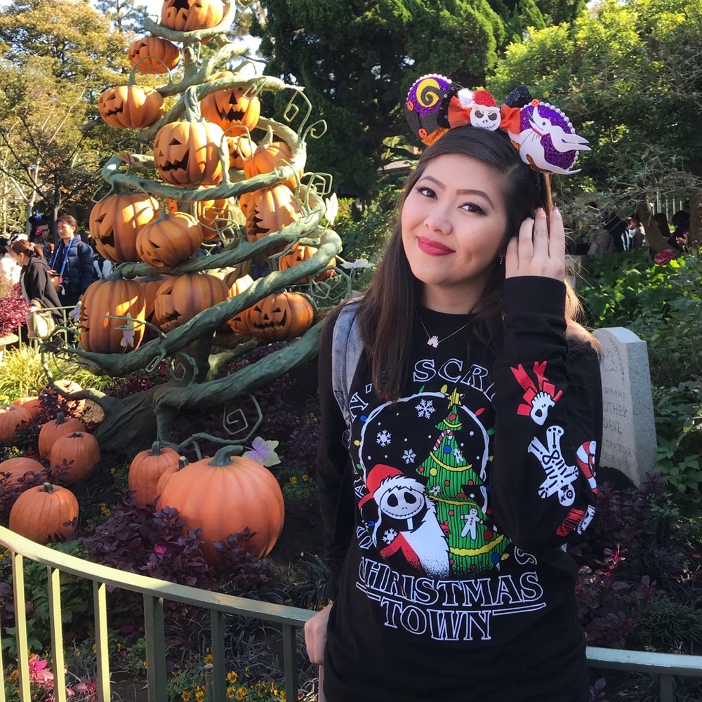 Disney Nightmare Before Christmas Long Sleeve